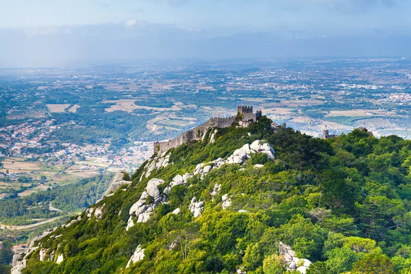 Slott av morerna i Sintra, Portugal — Stockfoto