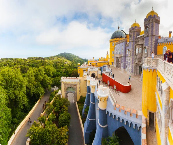Görünüm Pena Ulusal Sarayı Sintra, Portekiz