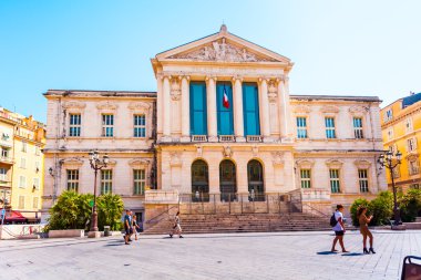 Nice, Fransa'nın eski şehirdeki Adalet Sarayı