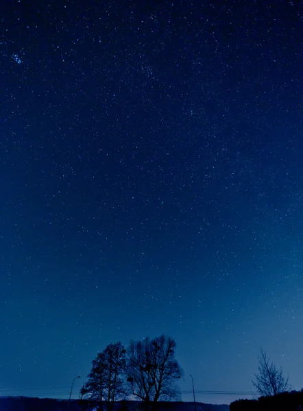 Cielo notturno — Foto Stock