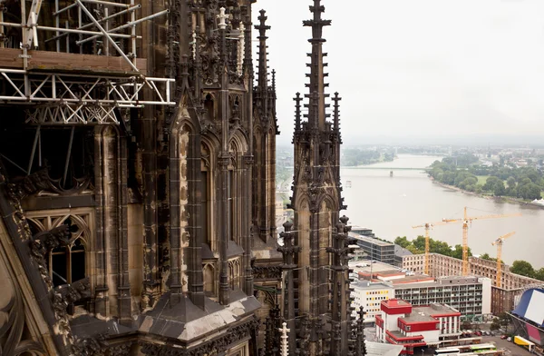 Blick auf Köln, Deutschland — Stockfoto