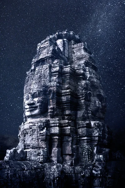 Statua del tempio di Bayon — Foto Stock