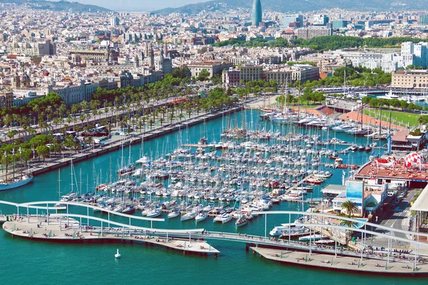Haven van Barcelona — Stockfoto