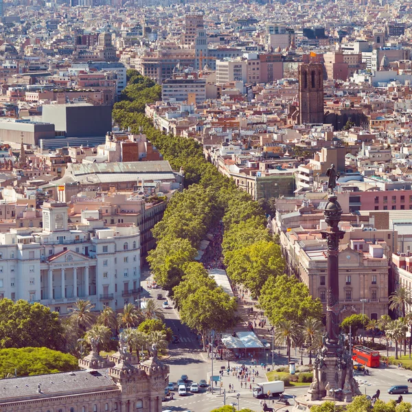 La Rambla, Barcelona — Foto de Stock