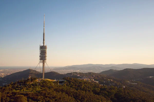 Teletower Torre de Collserola — Stok fotoğraf