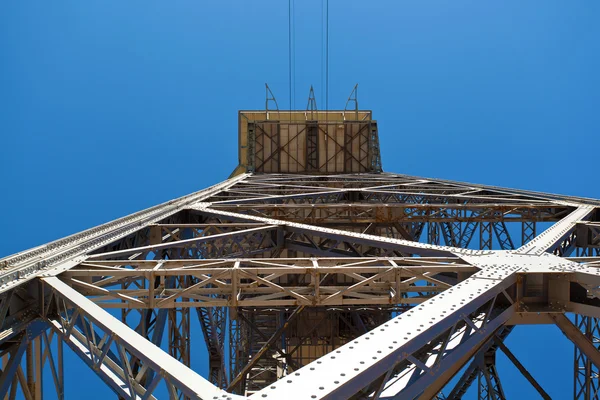 Torre de St. Sebastia Cable Cars — Φωτογραφία Αρχείου