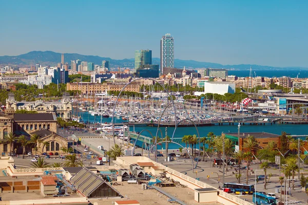 Puerto de Barcelona — Foto de Stock