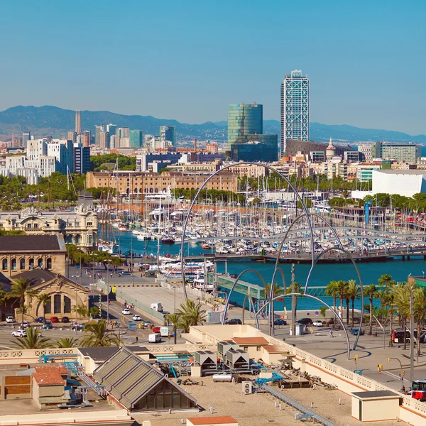 Haven van Barcelona — Stockfoto