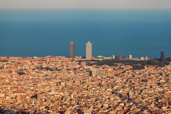 Panorama barcelona — Fotografia de Stock