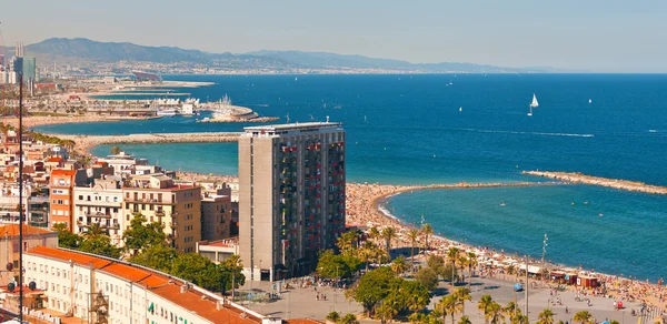 Barceloneta playa — Foto de Stock