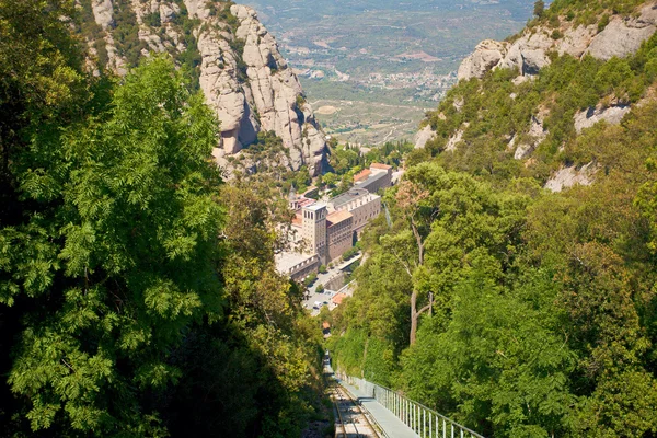 Opactwo Santa Maria de Montserrat — Zdjęcie stockowe