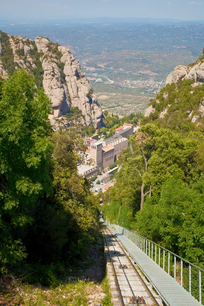 Opactwo Santa Maria de Montserrat — Zdjęcie stockowe