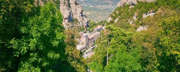 Opactwo Santa Maria de Montserrat — Zdjęcie stockowe