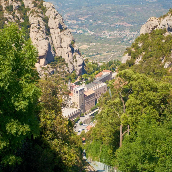 Santa Maria de Montserrat Abbey — Stock Photo, Image