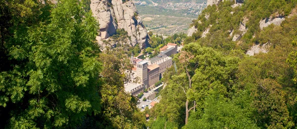 Opactwo Santa Maria de Montserrat — Zdjęcie stockowe