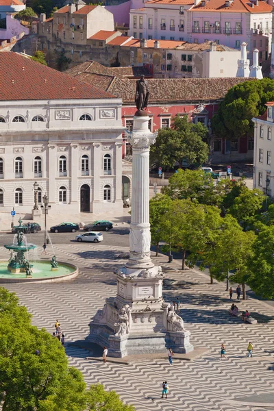 Rossio 광장 — 스톡 사진