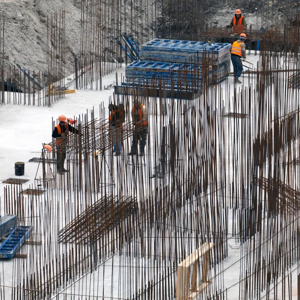 Costruzione di un condominio — Foto Stock