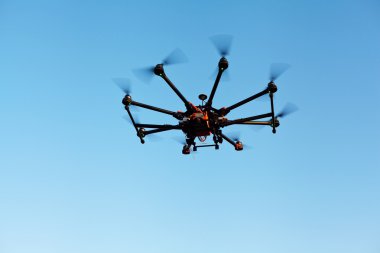 Oktokopter, helikopter, uçak