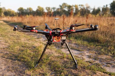 Oktokopter, helikopter, uçak