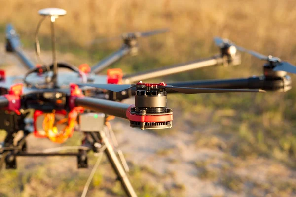 Oktokopter, helicóptero, drone — Fotografia de Stock