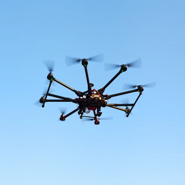 Oktokopter, elicottero, drone — Foto Stock