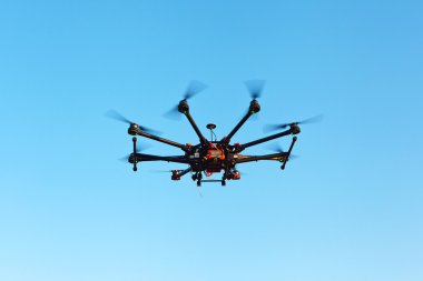 Oktokopter, helikopter, uçak