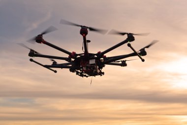 Quadcopter, helikopter, uçak