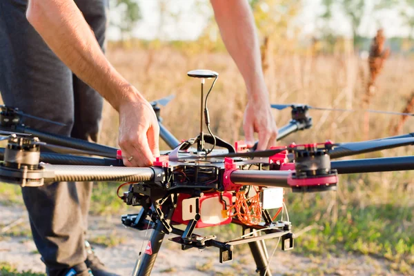 Ξεκινώντας το copter — Φωτογραφία Αρχείου