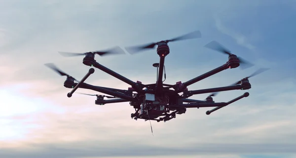 Quadcopter, 헬리콥터, 무인 항공기 — 스톡 사진