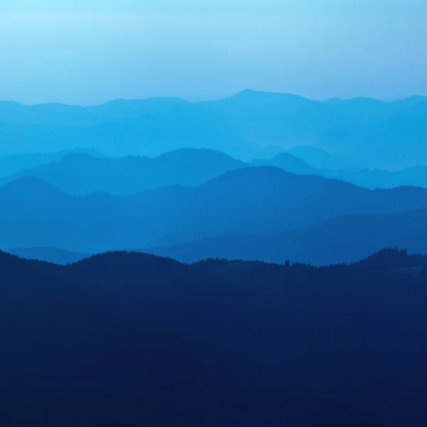 Layers of mountain — Stock Photo, Image