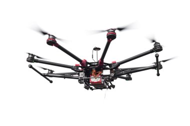 Octocopter, helikopter, uçak