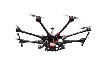 Octocopter, helikopter, uçak