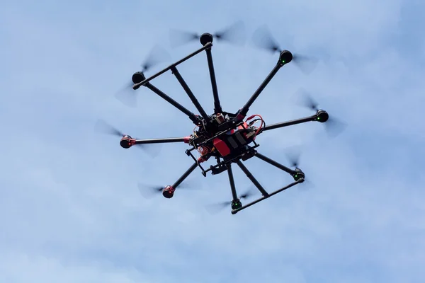 Octocopter, вертоліт, drone — стокове фото