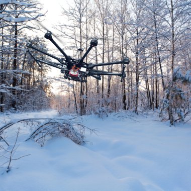 Octocopter, helikopter, uçak