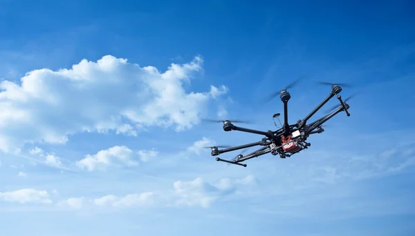 Octocopter, 헬리콥터, 무인 항공기 — 스톡 사진