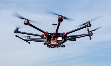 Octocopter, helikopter, quadrocopter