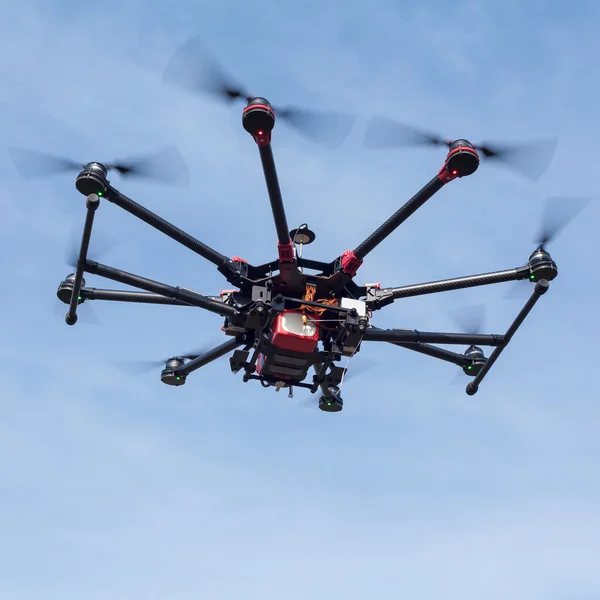 Octocopter, copter, quadrocopter — Stockfoto