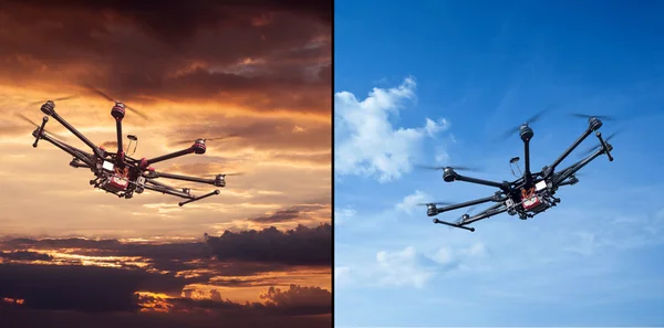 Octocopter, copter, drone — Photo