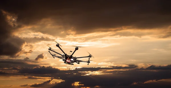 Oktokopter, Hubschrauber, Drohne — Stockfoto