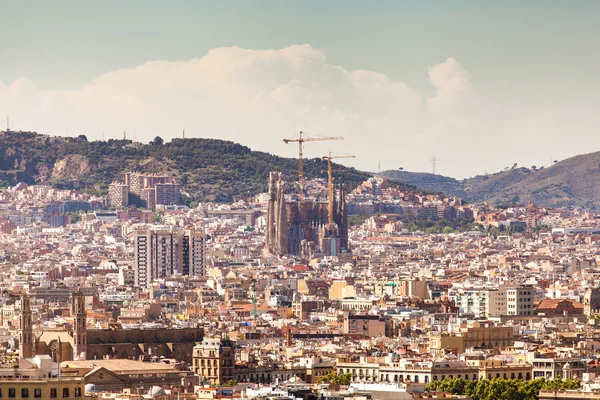 Вид на Барселону — стокове фото