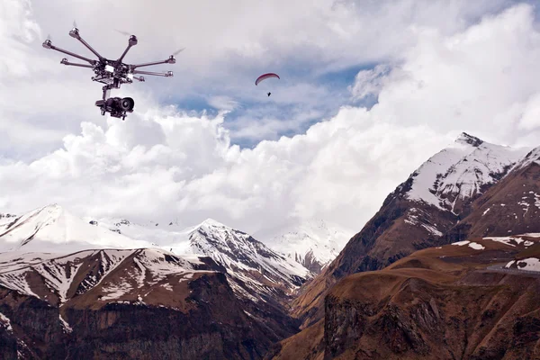 The professional copter — Stock Photo, Image