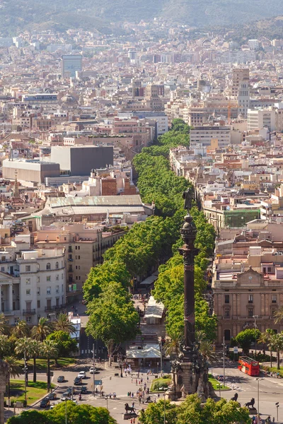 La rambla (barcelona) — Stockfoto