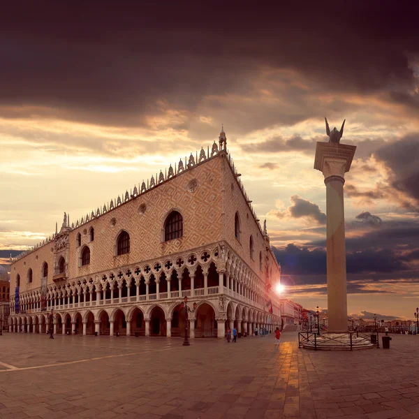 Piazza San Marco w sunrise — Zdjęcie stockowe