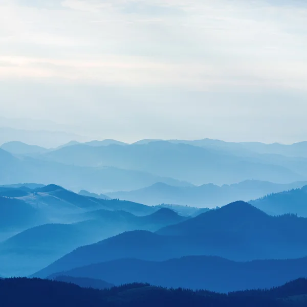 Layers of mountain — Stock Photo, Image