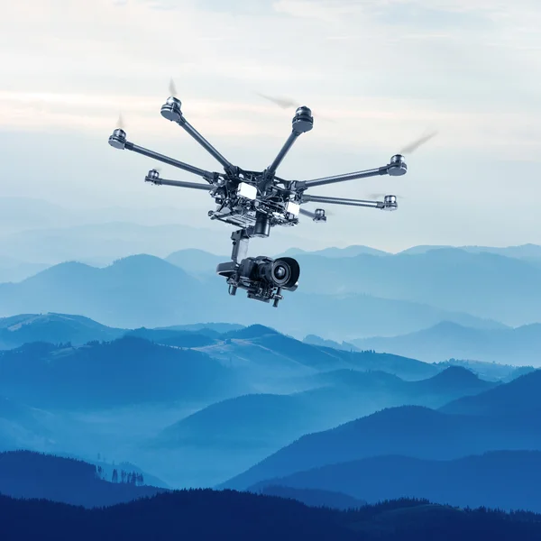 The professional copter — Stock Photo, Image