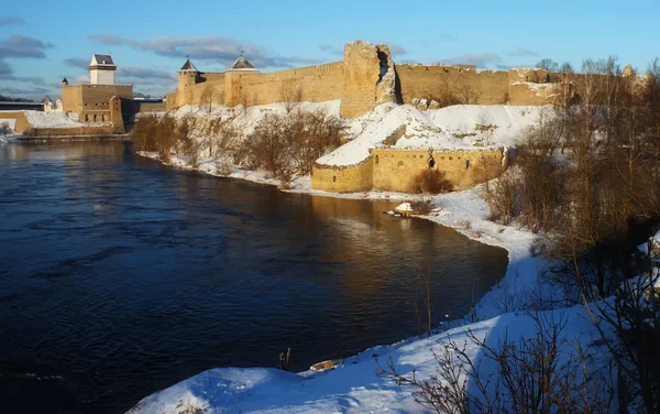 Two giants-fortresses — Stock Photo, Image