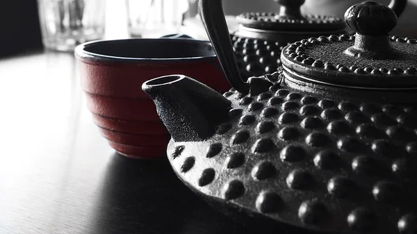 Japanese cast iron kettles