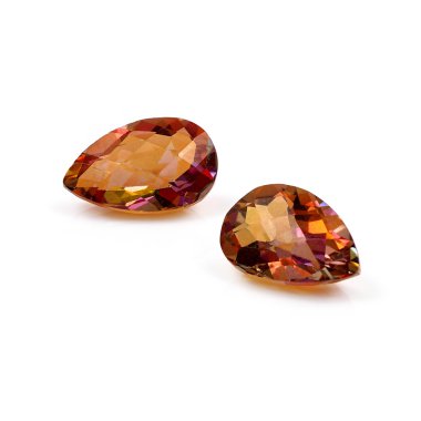 Azotic Topaz armut biçimli