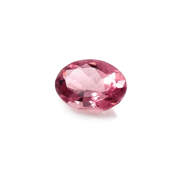 Рожевий турмалін дорогоцінний камінь — стокове фото