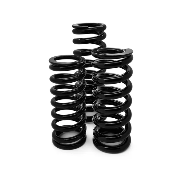 Three coil springs — Stock Photo, Image